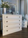 Зеркало Натали ППУ белый глянец