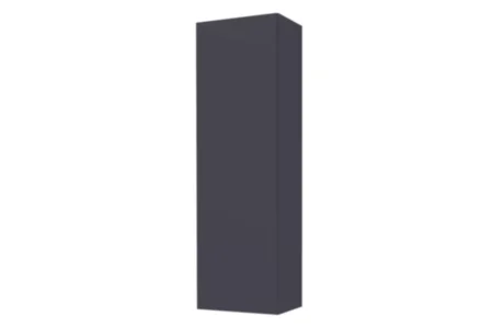 Полка навесная  Лаура 464.18 (35,6×117×26,2) Серый уголь