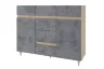 Комод Киото 339.05 Дуб небраска/Бетон тёмный