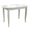 Стол Лион-ПМ 70x110/150  гладкий бел/бел